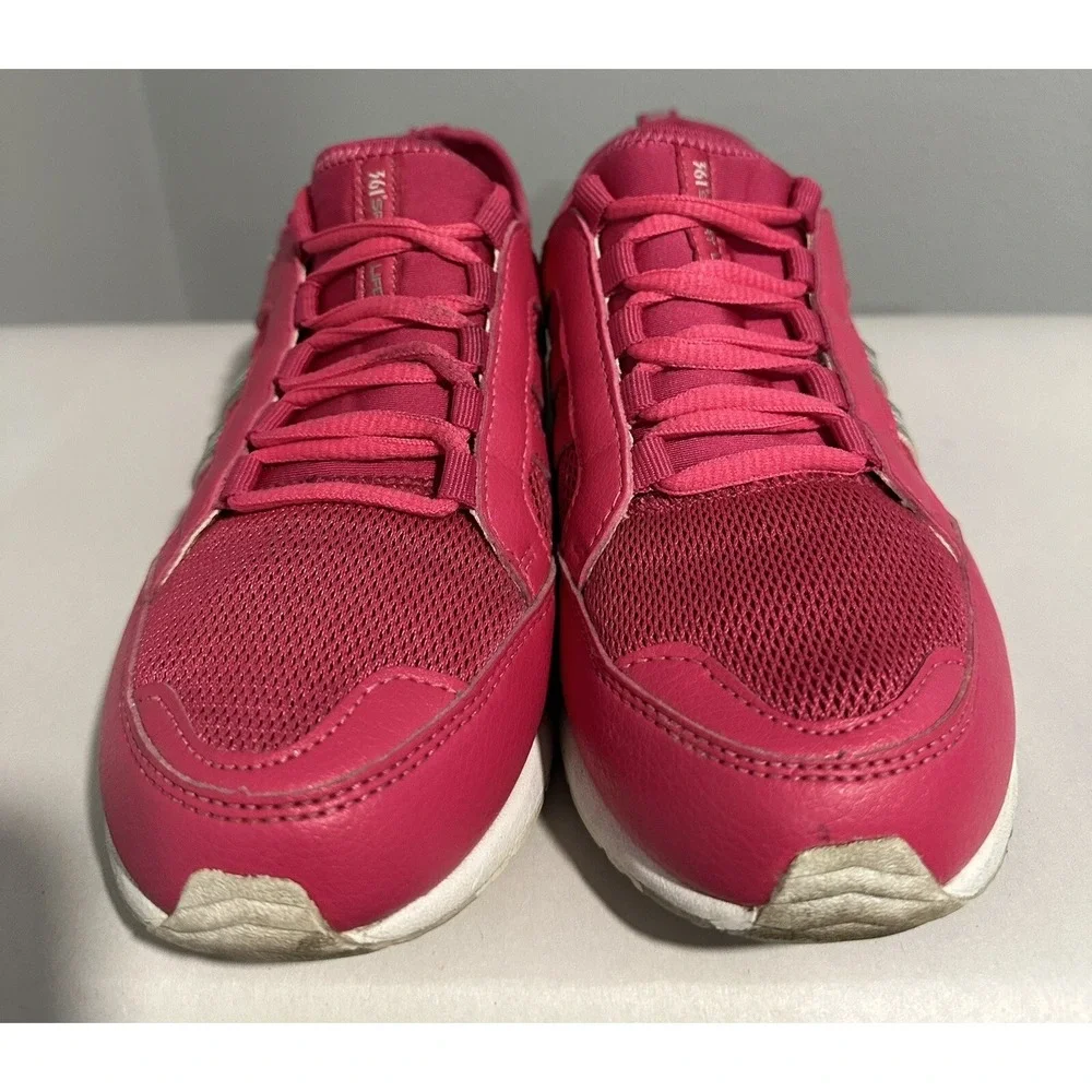 361 Degrees Sport Life Sneakers Womens Sz 7 Pink Running Shoes Great Cond